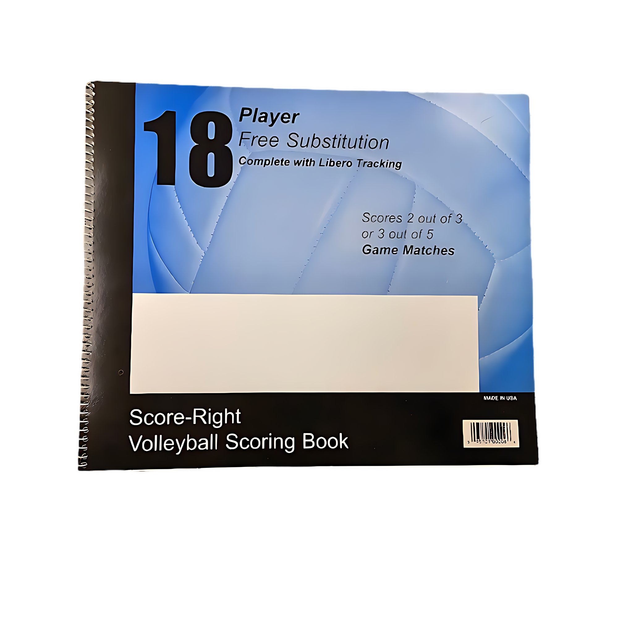 Score-Right Volleyball Scoring Book