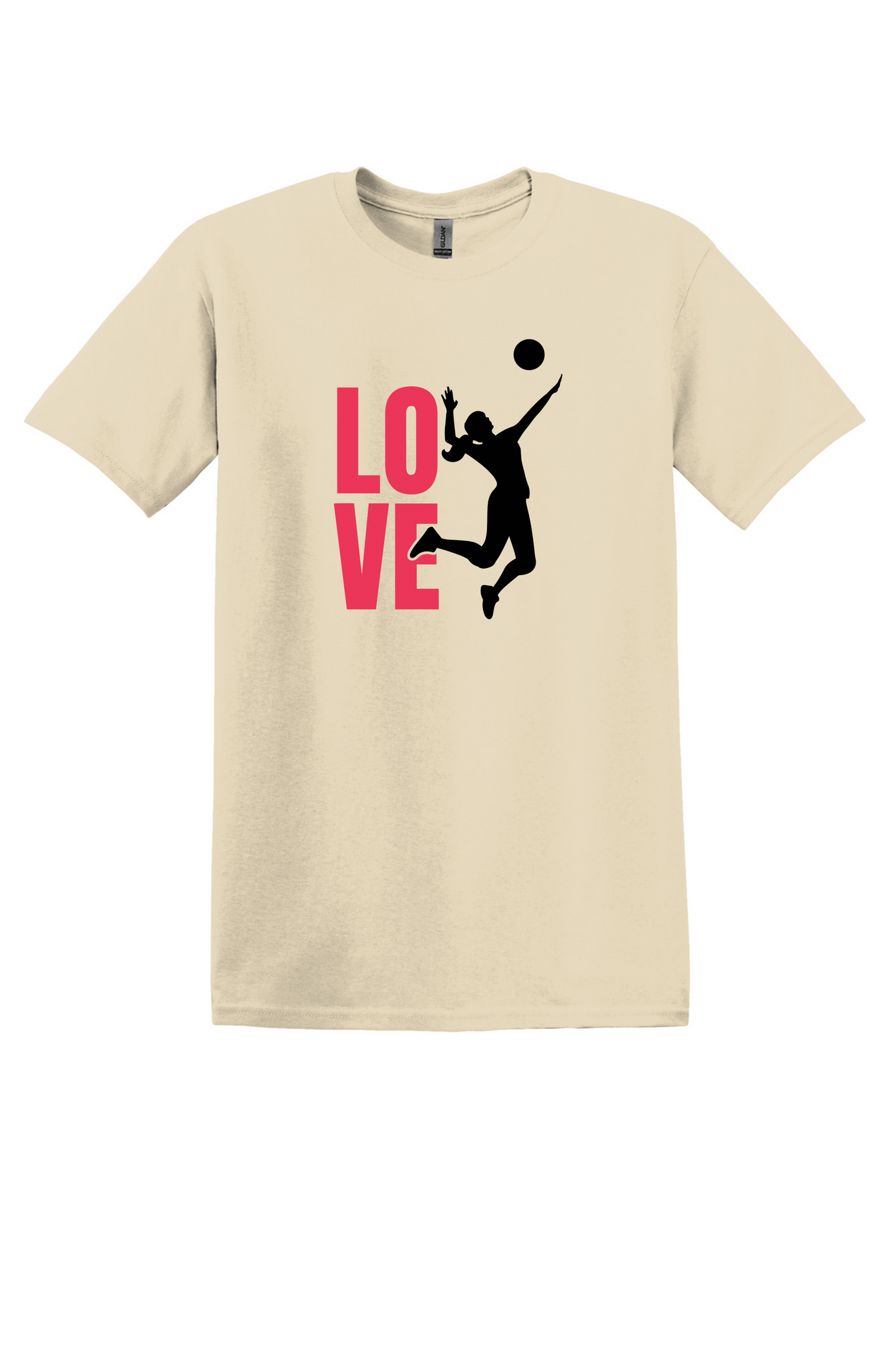 Love Volleyball Unisex Volleyball T-shirt