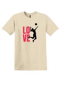 Love Volleyball Unisex Volleyball T-shirt