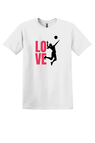 Love Volleyball Unisex Volleyball T-shirt